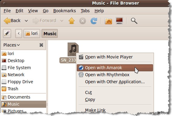 【Ubuntu】右クリックメニューにアプリのショートカットを追加する方法(Nautilus Actions)