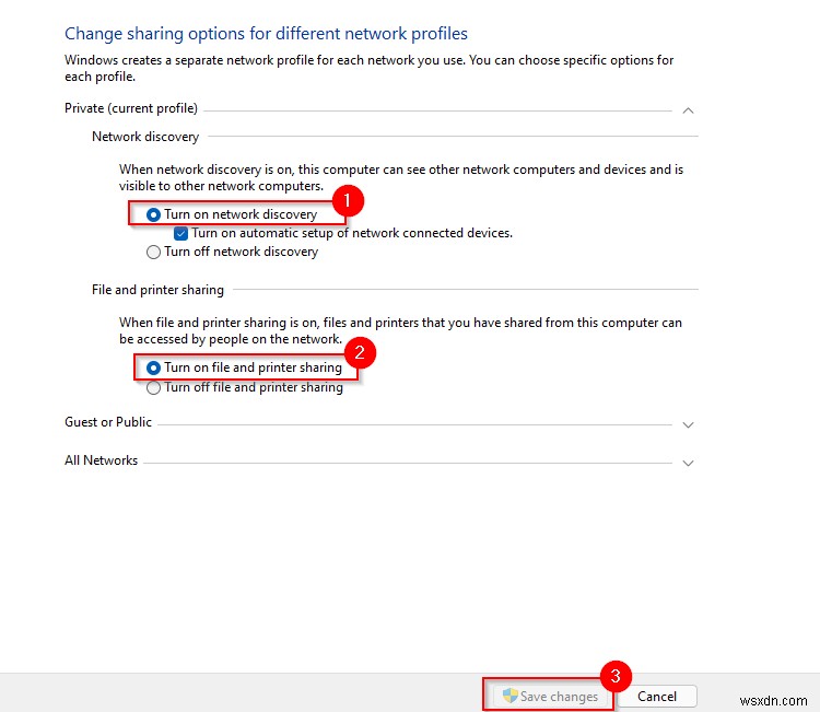 Windows 11/10搭載の2台のPCをネットワーク接続してファイル共有する方法