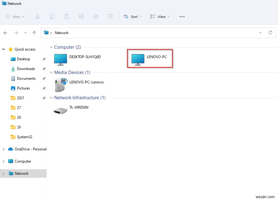 Windows 11/10搭載の2台のPCをネットワーク接続してファイル共有する方法