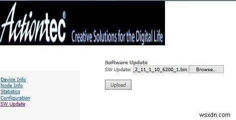 Actiontec ECB6200ファームウェアのアップグレード方法を徹底解説