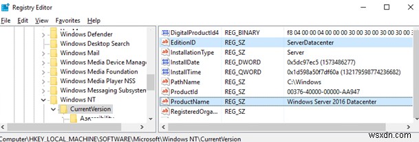 Windows Server 2016 DatacenterをStandardエディションへダウングレードする方法