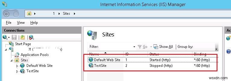同じポート・IPアドレスで複数のIIS Webサイトを運用する方法
