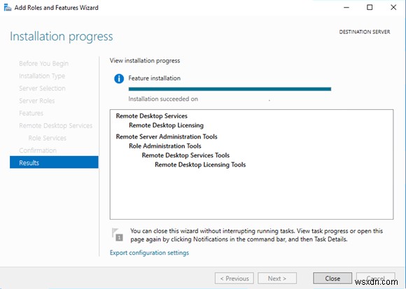 Windows Server 2019/2016へのRDSライセンス役割とRDS CALのインストール・アクティブ化手順