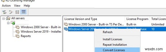 Windows Server 2019/2016へのRDSライセンス役割とRDS CALのインストール・アクティブ化手順