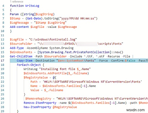 GPOとPowerShellを使ってWindowsにフォントを一括インストールする方法