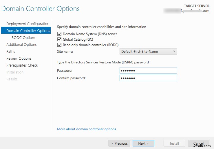 Windows Server 2019/2022に読み取り専用ドメインコントローラー（RODC）をインストールして構成する方法