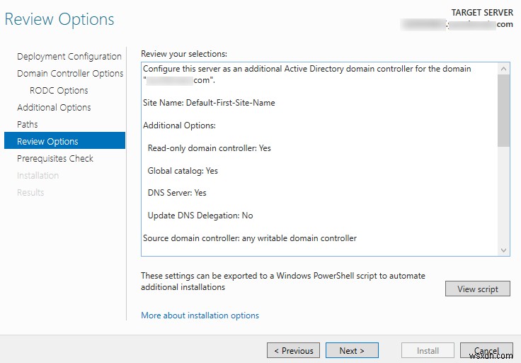 Windows Server 2019/2022に読み取り専用ドメインコントローラー（RODC）をインストールして構成する方法