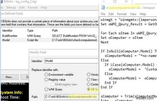 BgInfoを使ってWindowsデスクトップにシステム情報を表示する方法