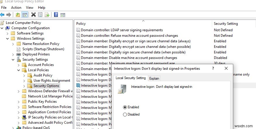 Windows 10/11のログイン画面でユーザーアカウントを表示・非表示にする方法