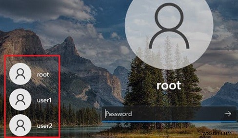 Windows 10/11のログイン画面でユーザーアカウントを表示・非表示にする方法