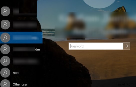 Windows 10/11のログイン画面でユーザーアカウントを表示・非表示にする方法