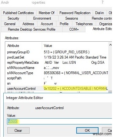 Active DirectoryのUserAccountControl属性とは?ビットマスク値の解読・設定方法を徹底解説