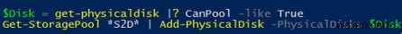 Windows Server 2016のStorage Spaces Direct(S2D)で障害が発生した物理ディスクを交換する手順