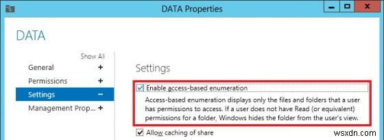 【Windows Server】アクセスベースの列挙（ABE）を有効化する方法を徹底解説