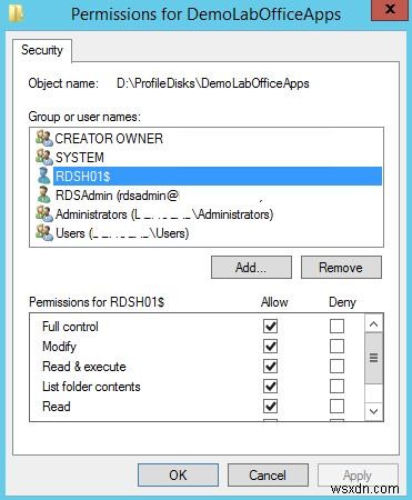 Windows Server 2012 R2/2016 RDSのユーザープロファイルディスク(UPD)の設定と活用方法