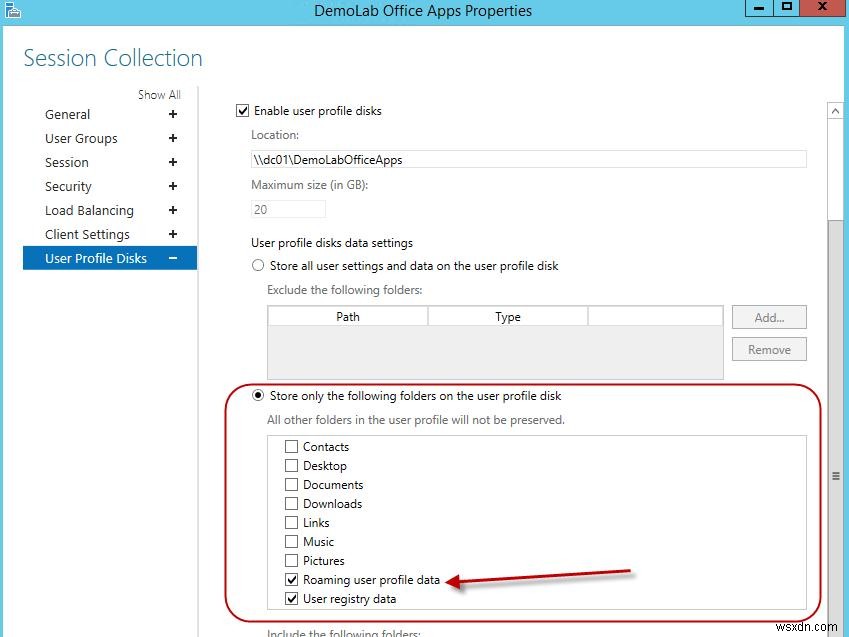 Windows Server 2012 R2/2016 RDSのユーザープロファイルディスク(UPD)の設定と活用方法