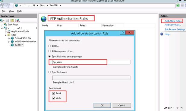 Windows Server 2016/2012 R2でユーザー分離機能を使ったFTPサーバーを構築する方法