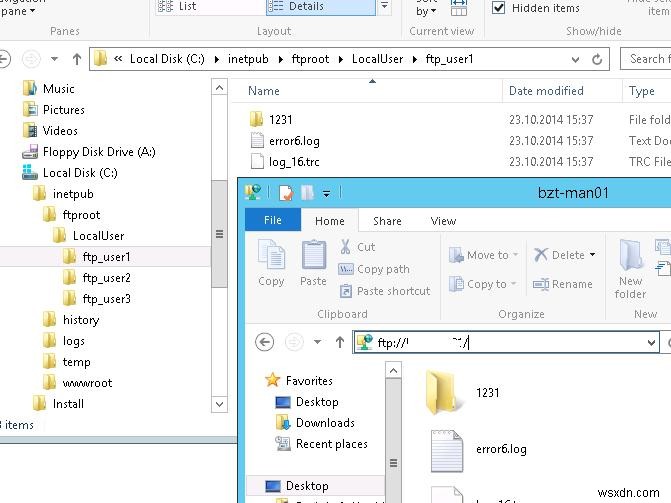 Windows Server 2016/2012 R2でユーザー分離機能を使ったFTPサーバーを構築する方法