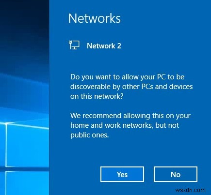 Windows 10 / Windows Server 2016でネットワークプロファイルを「パブリック」から「プライベート」に変更する方法