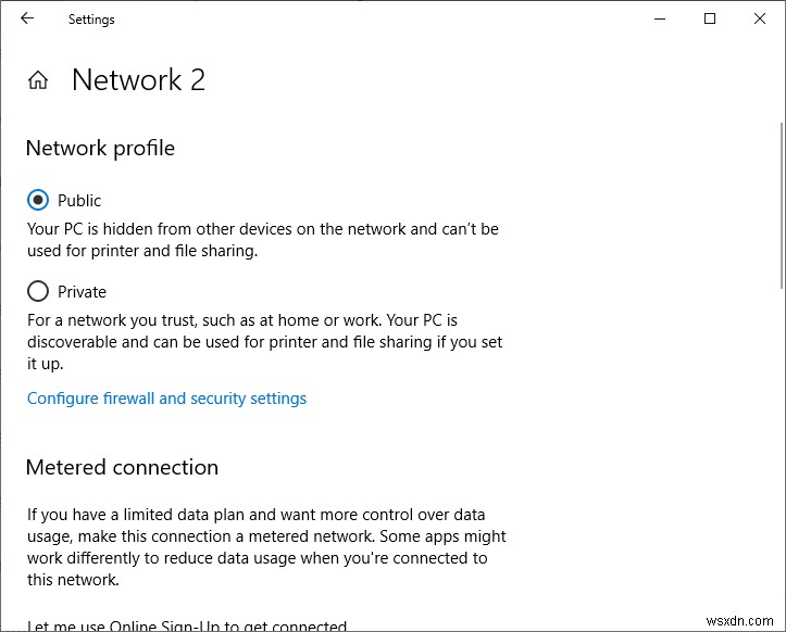 Windows 10 / Windows Server 2016でネットワークプロファイルを「パブリック」から「プライベート」に変更する方法