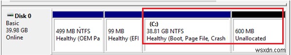 Windows 10のリカバリパーティションに阻まれて拡張できないボリュームを拡張する方法