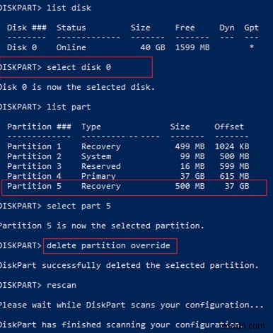 Windows 10のリカバリパーティションに阻まれて拡張できないボリュームを拡張する方法