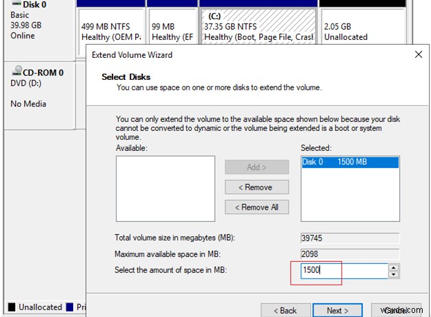 Windows 10のリカバリパーティションに阻まれて拡張できないボリュームを拡張する方法