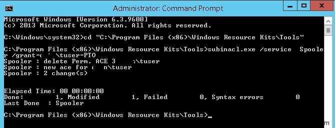 管理者以外のユーザーにWindowsサービスの開始・停止を許可する方法