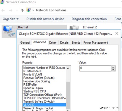 Windows 10 / Windows Server 2016でVLANインターフェイスを構成する方法