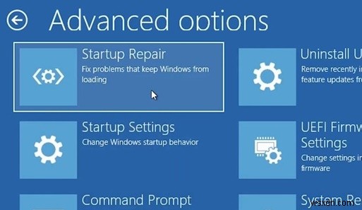 Windows 10の起動エラー「winload.efiが見つからないか、エラーが含まれています」の修正方法