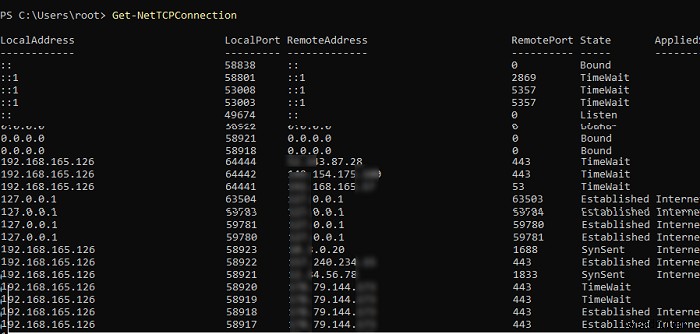PowerShellでWindowsのアクティブなTCP/IP接続を確認する方法（Get-NetTCPConnection活用ガイド）