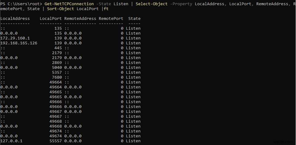 PowerShellでWindowsのアクティブなTCP/IP接続を確認する方法（Get-NetTCPConnection活用ガイド）