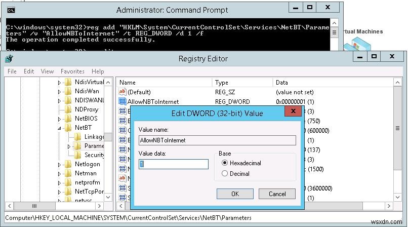 KB3161949適用後にローカルサブネット外からNetBIOS経由のSMB接続が失敗する問題と対処法