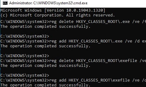 【解決】WindowsでEXEファイルが開けない・実行できないときの対処法
