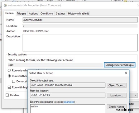 Windows 10/8.1の起動時にVHD/VHDXファイルを自動マウントする方法