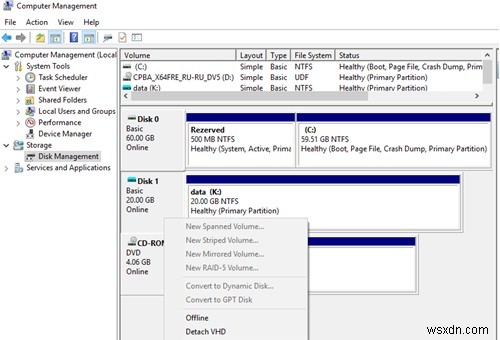 Windows 10/8.1の起動時にVHD/VHDXファイルを自動マウントする方法