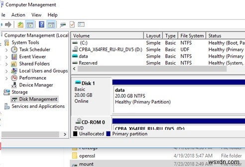 Windows 10/8.1の起動時にVHD/VHDXファイルを自動マウントする方法