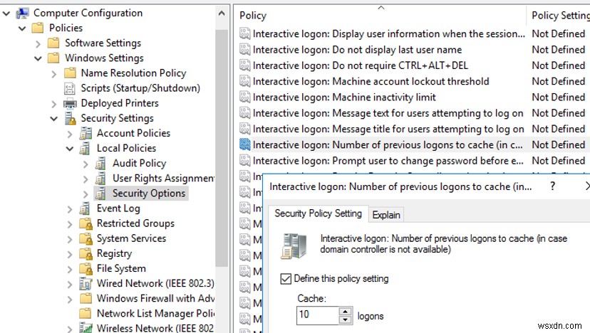 Windowsのドメインログオン資格情報キャッシュの仕組みと設定・セキュリティ対策