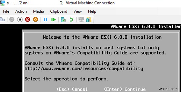 Hyper-V仮想マシンにVMware ESXiをインストールする完全ガイド