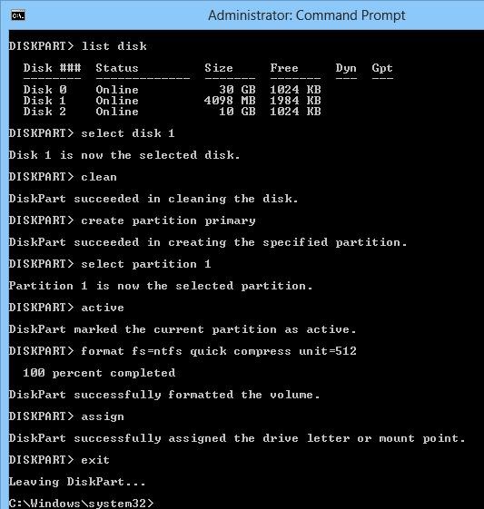 4GBのUSBメモリにWindows 8.1（x64）を収める方法｜起動可能なUSBインストールメディアの作成手順