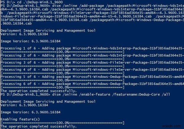 Windows 8/8.1でデータ重複排除(重複データ削除)機能を有効化する方法