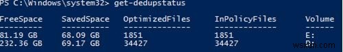 Windows 8/8.1でデータ重複排除(重複データ削除)機能を有効化する方法