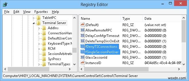 Windows 8.1/8で複数の同時RDPセッションを有効にする方法