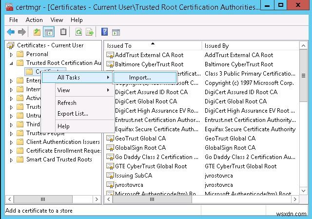 VMware vCenterの自己署名証明書による警告を解消する方法