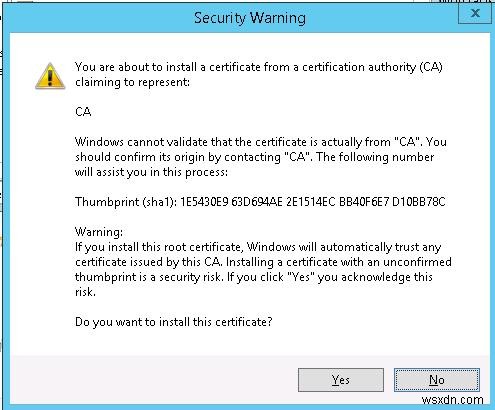 VMware vCenterの自己署名証明書による警告を解消する方法