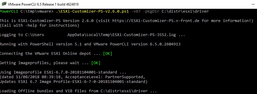 VMware ESXi 6.7 ISOイメージにサードパーティ製ドライバを追加・統合する方法