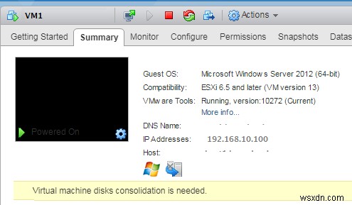 【VMware】「仮想マシンのディスク統合が必要です」警告の原因と対処法