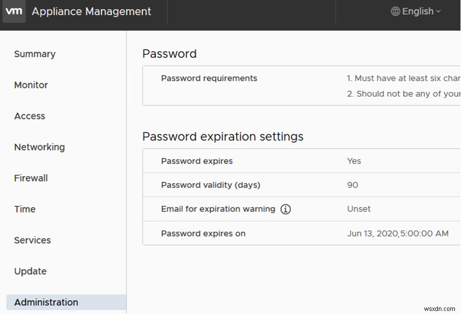 VMware vSphereのパスワード有効期限ポリシー管理ガイド|SSO・vCSA・rootユーザーの設定方法