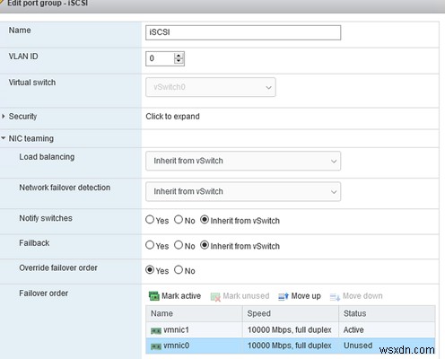 VMware ESXiでiSCSI LUNを使ったVMFSデータストアを構成する手順