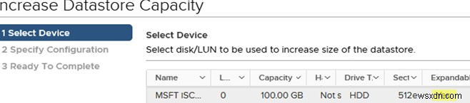 【vSphere/ESXi】VMFSデータストアの容量を拡張する方法（GUI・コマンドライン両対応）